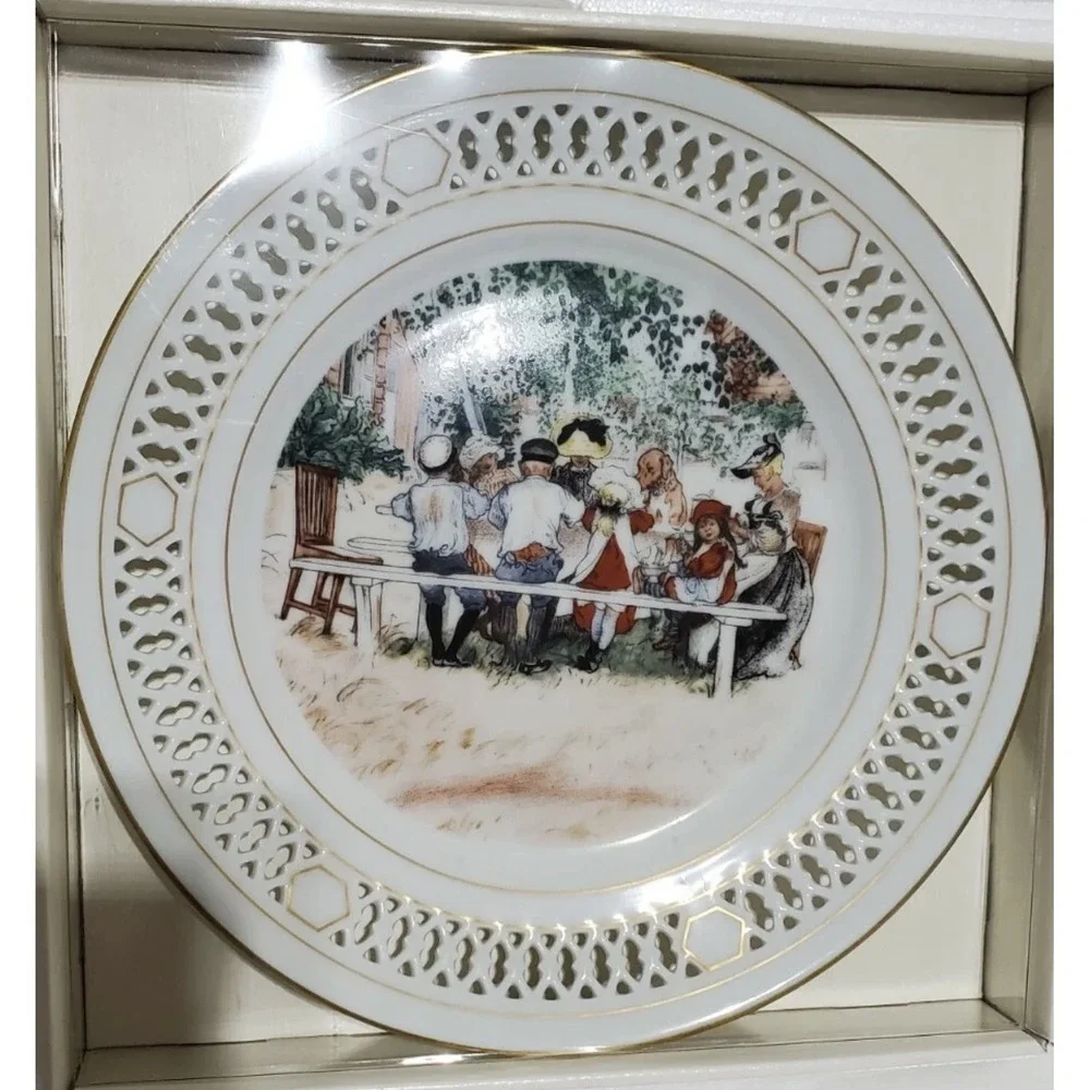 Set of 4 COLLECTORS ITEM Bing & Grondahl limited edition‎ plates original boxes